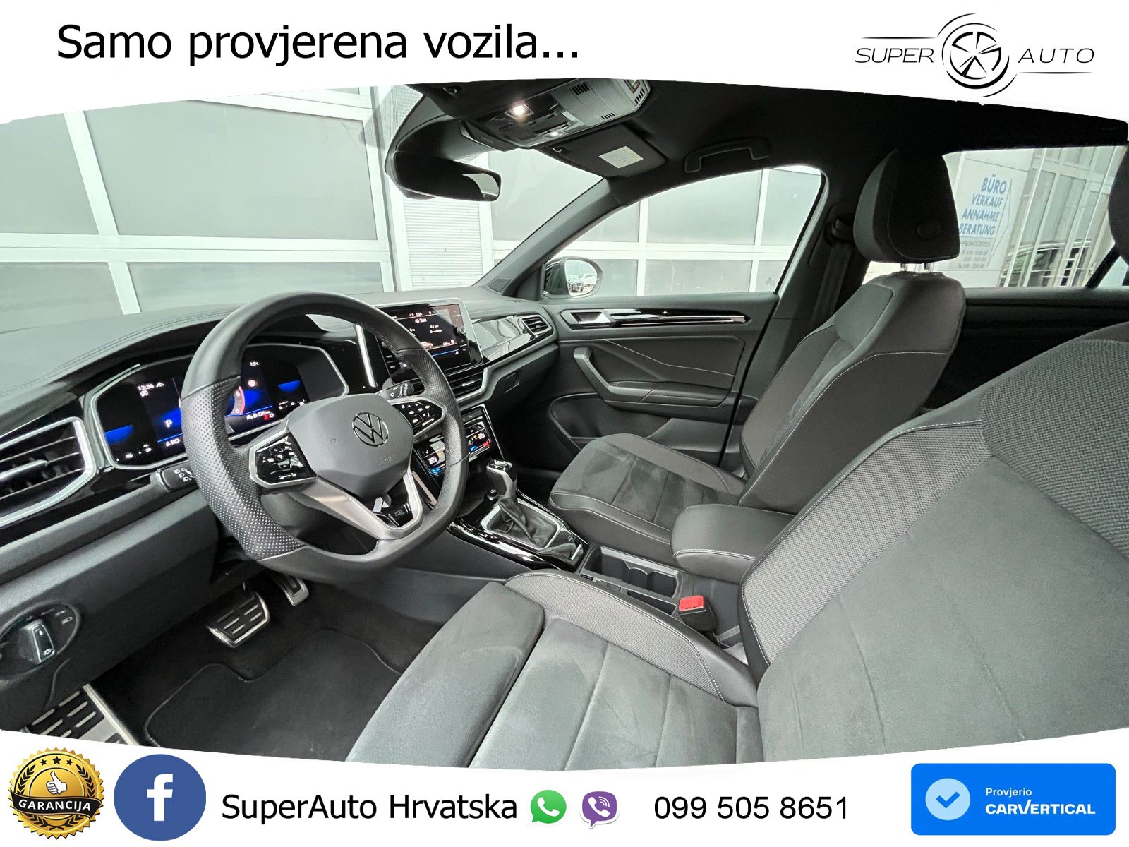 Volkswagen T-Roc 2.0 TDI (150 KS) DSG R-Line LED+GR SJED+ACC
