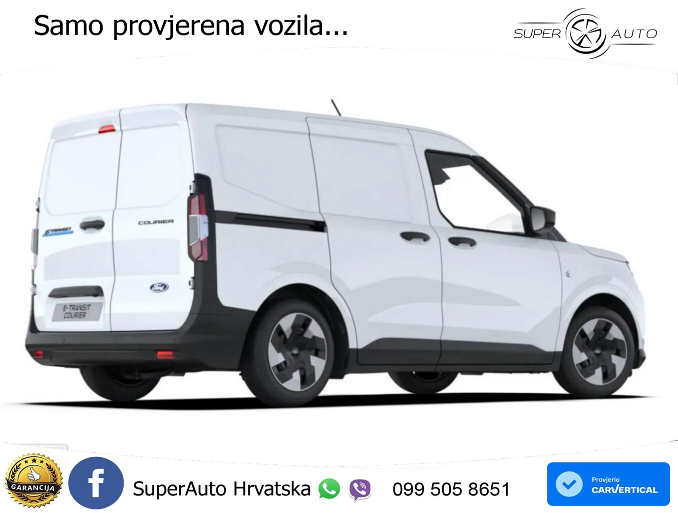 Ford Transit Courier Trend 54kWh Kam Klimaaut Temp... 136 KS