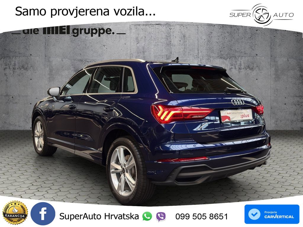 Audi Q3 45 TFSI (245 KS) quattro S tronic S line MATRIX+GR SJED+KAM