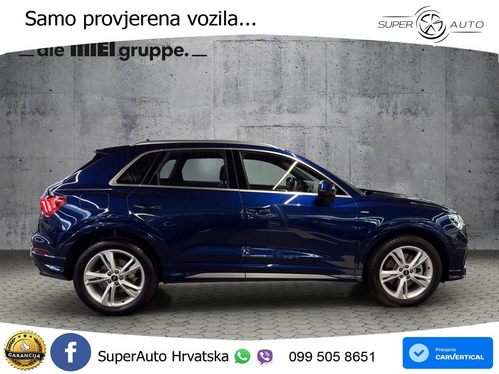 Audi Q3 45 TFSI (245 KS) quattro S tronic S line MATRIX+GR SJED+KAM