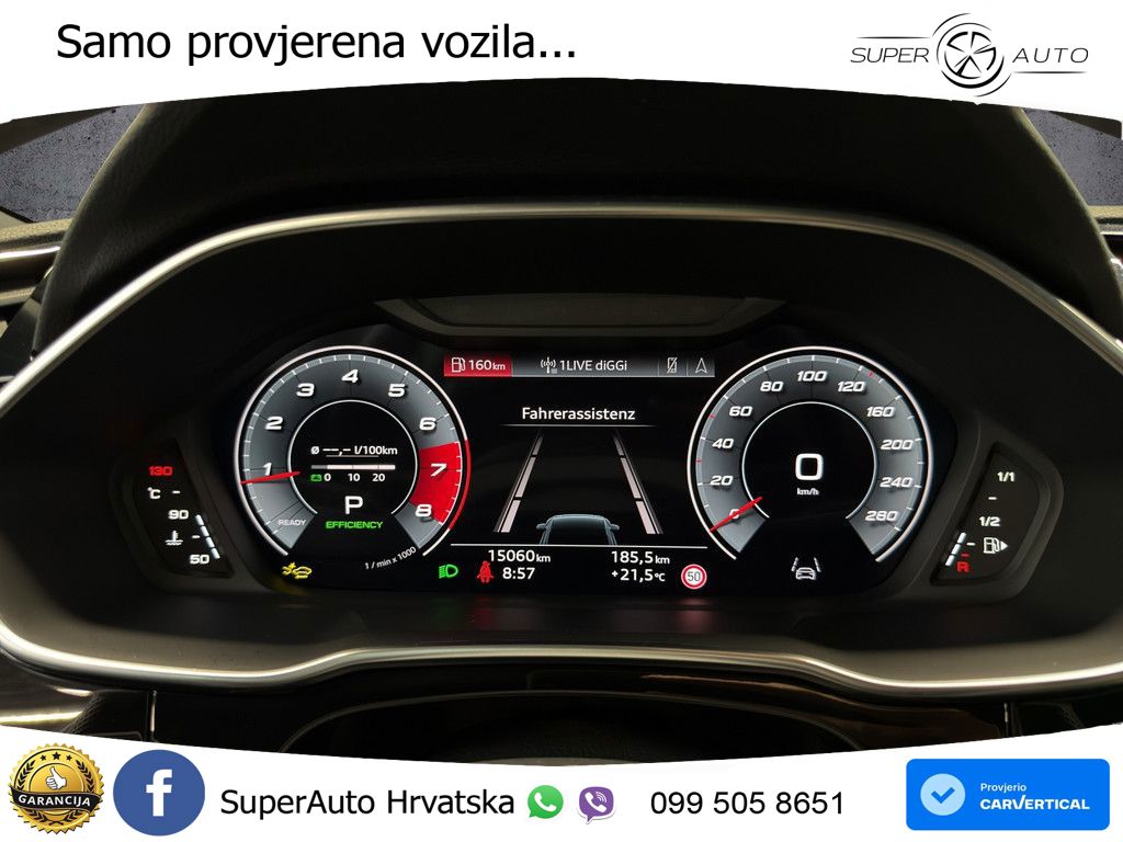 Audi Q3 45 TFSI (245 KS) quattro S tronic S line MATRIX+GR SJED+KAM