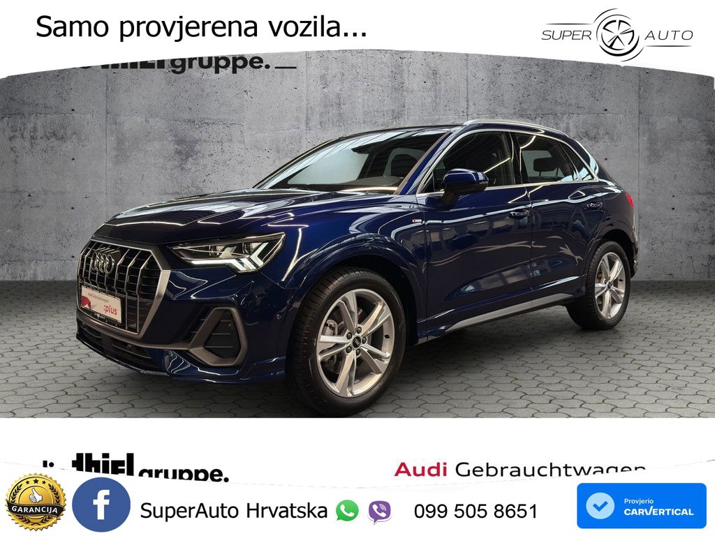Audi Q3 45 TFSI (245 KS) quattro S tronic S line MATRIX+GR SJED+KAM