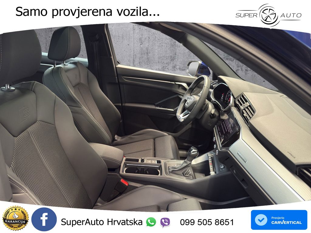 Audi Q3 45 TFSI (245 KS) quattro S tronic S line MATRIX+GR SJED+KAM