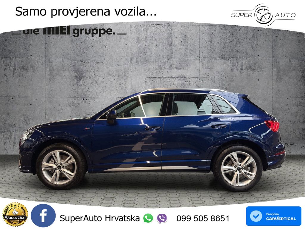 Audi Q3 45 TFSI (245 KS) quattro S tronic S line MATRIX+GR SJED+KAM