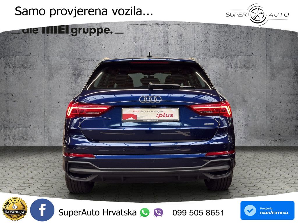 Audi Q3 45 TFSI (245 KS) quattro S tronic S line MATRIX+GR SJED+KAM