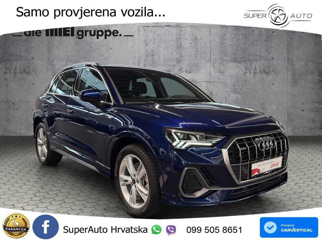 Audi Q3 45 TFSI (245 KS) quattro S tronic S line MATRIX+GR SJED+KAM