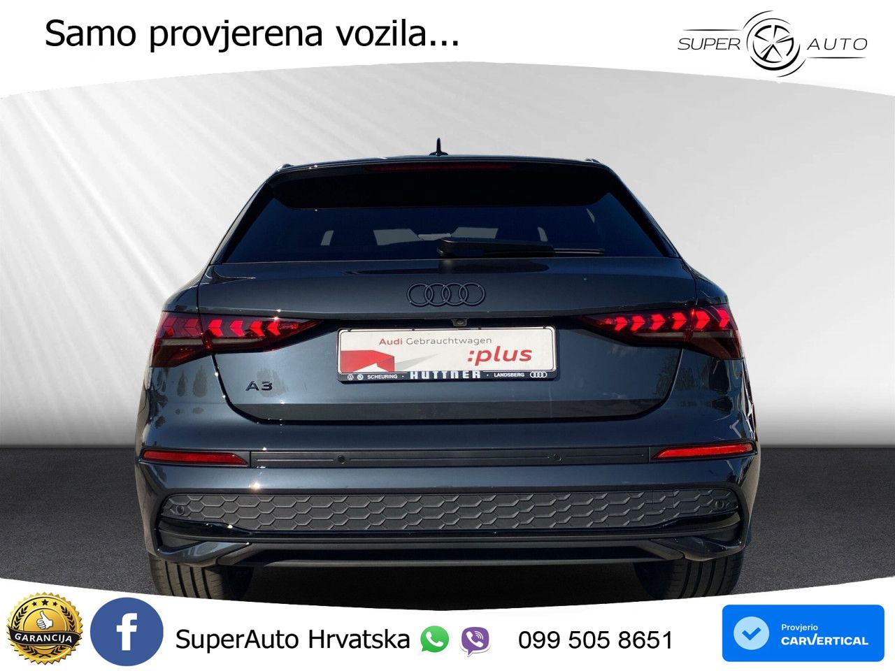 Audi A3 Sportback 40 TFSI e (204 KS) Plug-in Hybrid S tronic S line LED+GR SJED+ACC
