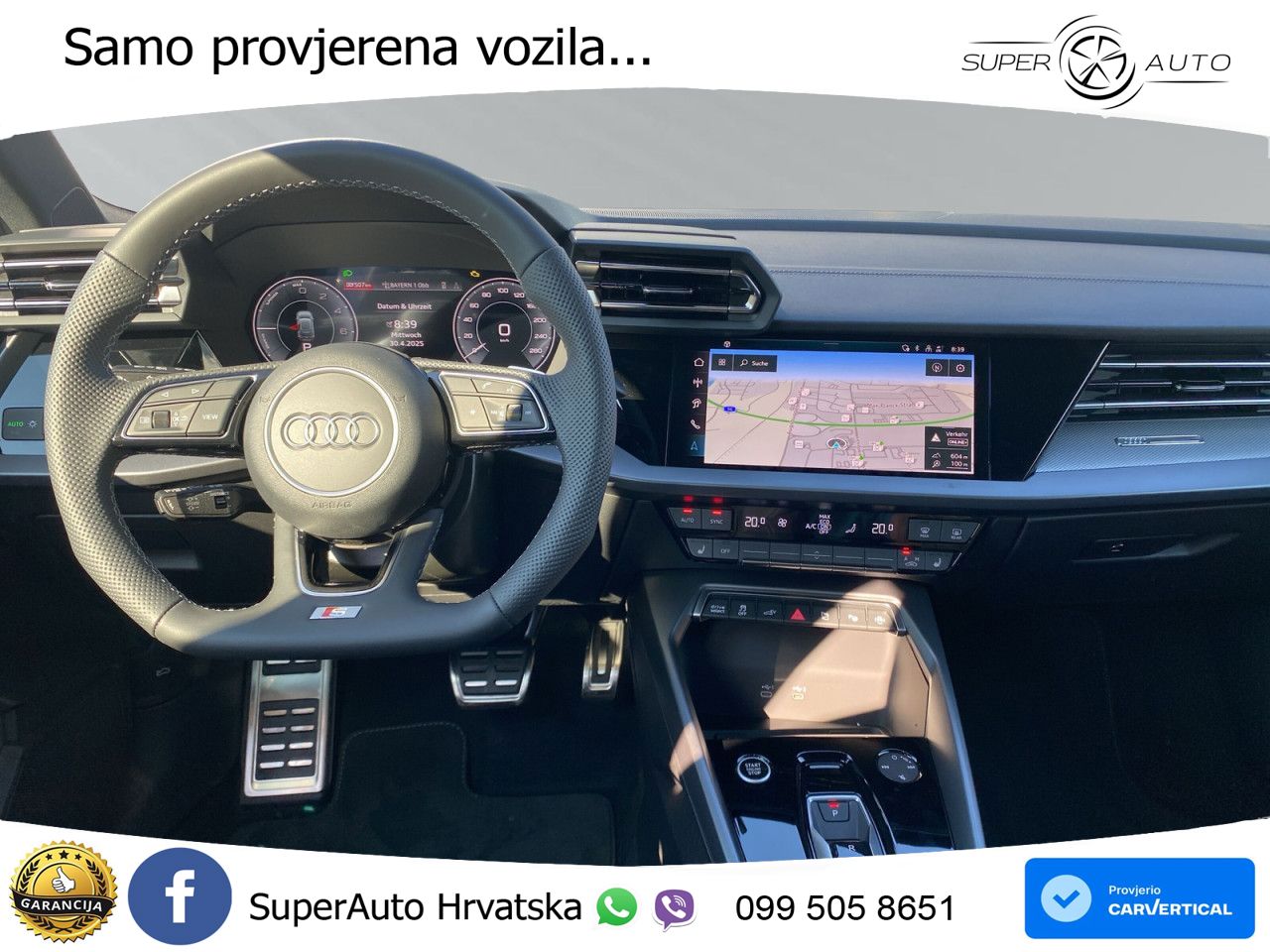 Audi A3 Sportback 40 TFSI e (204 KS) Plug-in Hybrid S tronic S line LED+GR SJED+ACC