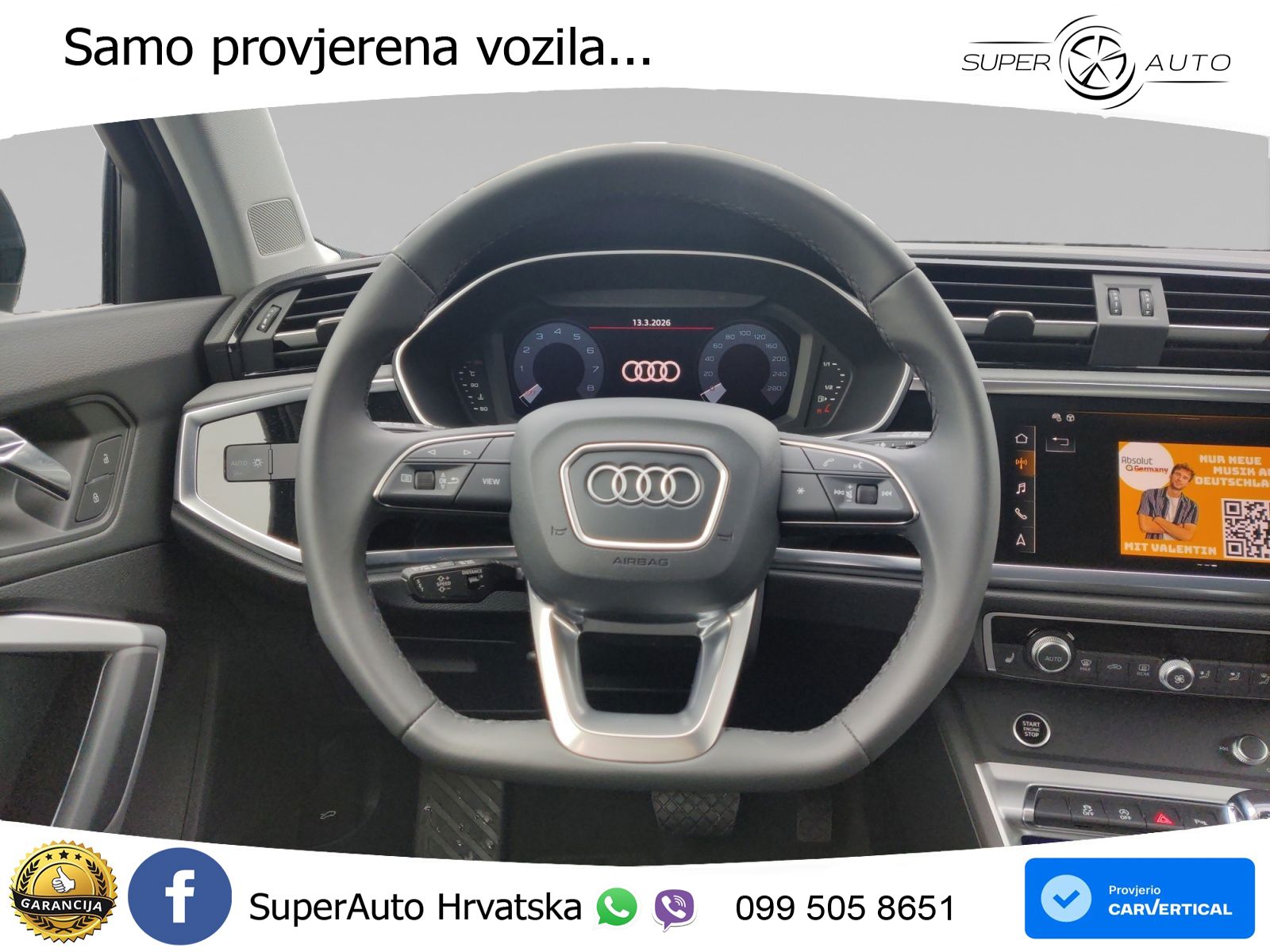 Audi Q3 35 TFSI (150 KS) S tronic advanced LED+GR SJED+ACC