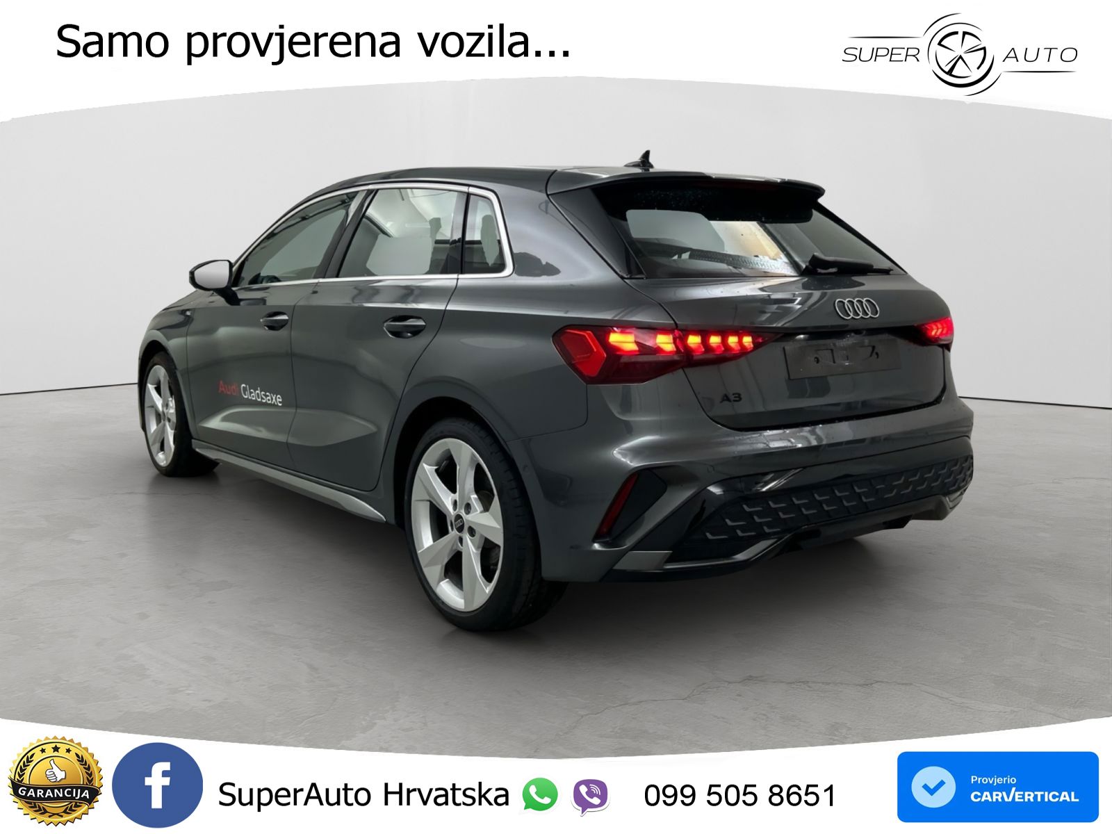 Audi A3 35 TFSI (150 KS) S line LED+GR SJED+ACC