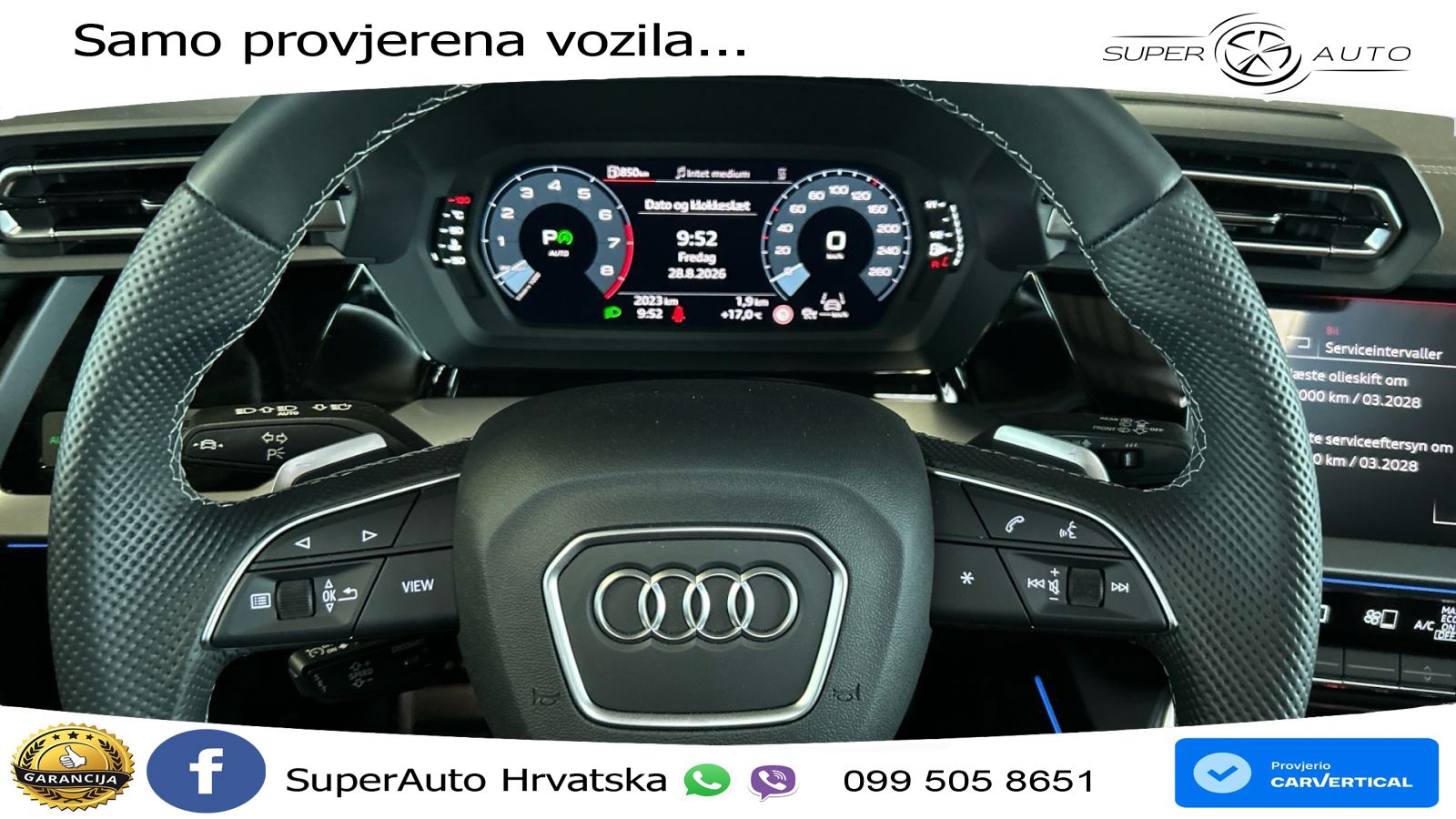 Audi A3 35 TFSI (150 KS) S line LED+GR SJED+ACC