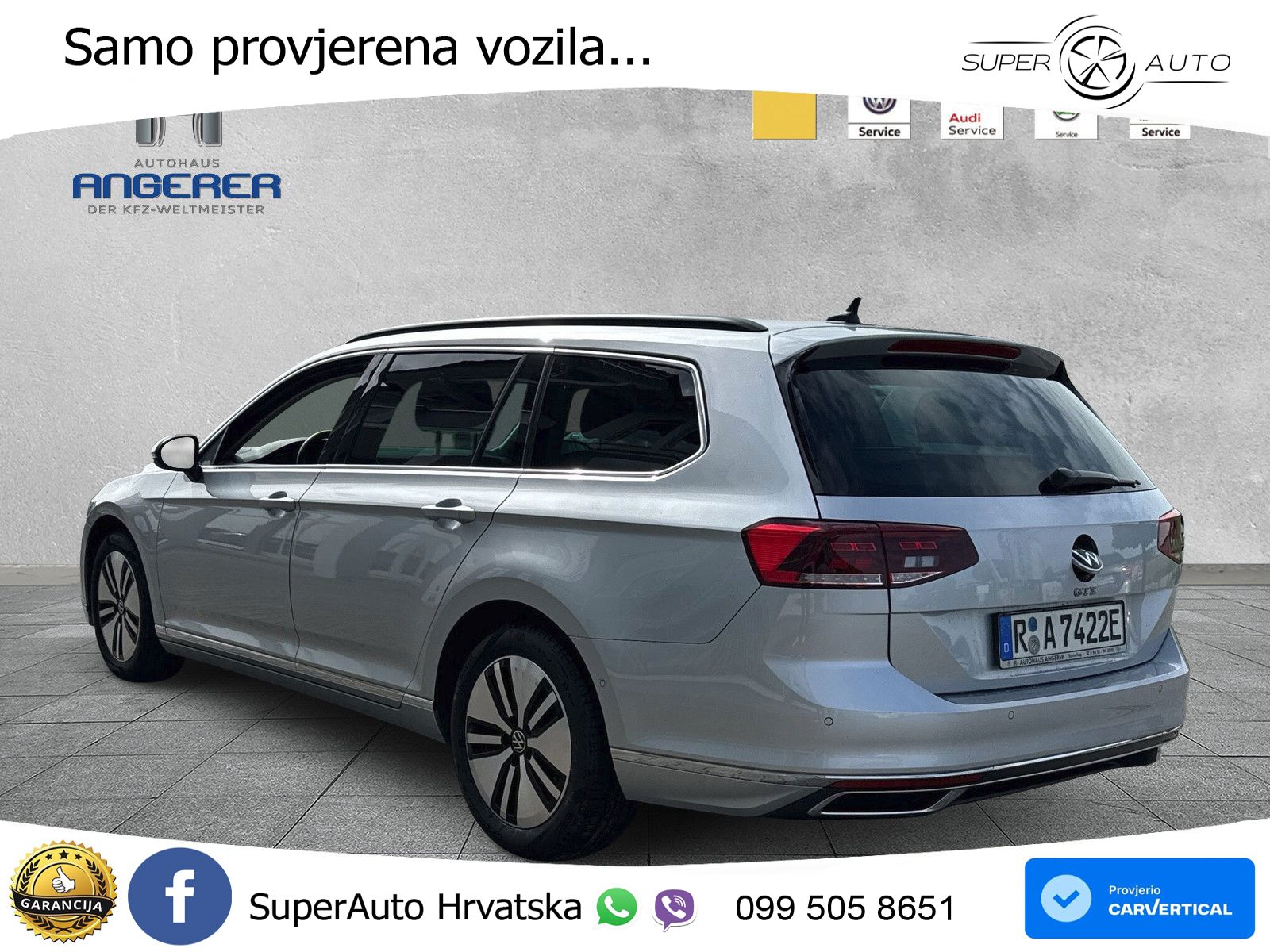 Volkswagen Passat Variant GTE 1.4 TSI (218 KS) DSG LED+GR SJED+ACC