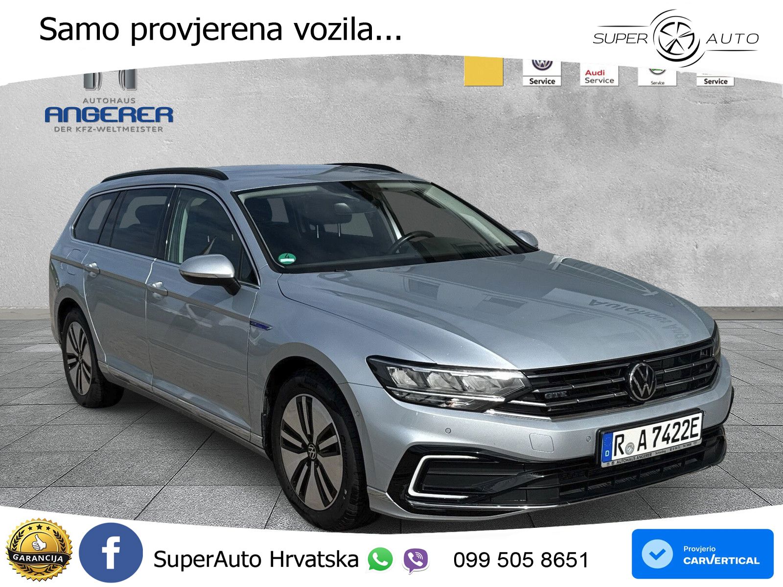 Volkswagen Passat Variant GTE 1.4 TSI (218 KS) DSG LED+GR SJED+ACC