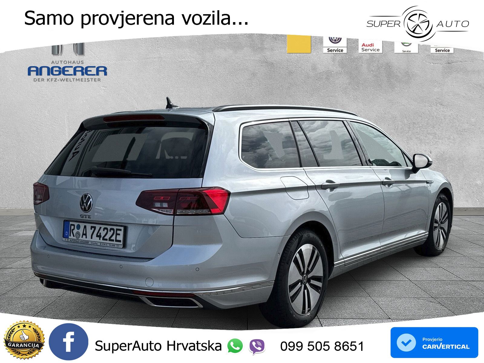Volkswagen Passat Variant GTE 1.4 TSI (218 KS) DSG LED+GR SJED+ACC