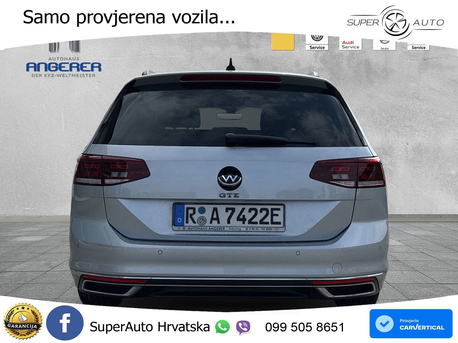 Volkswagen Passat Variant GTE 1.4 TSI (218 KS) DSG LED+GR SJED+ACC