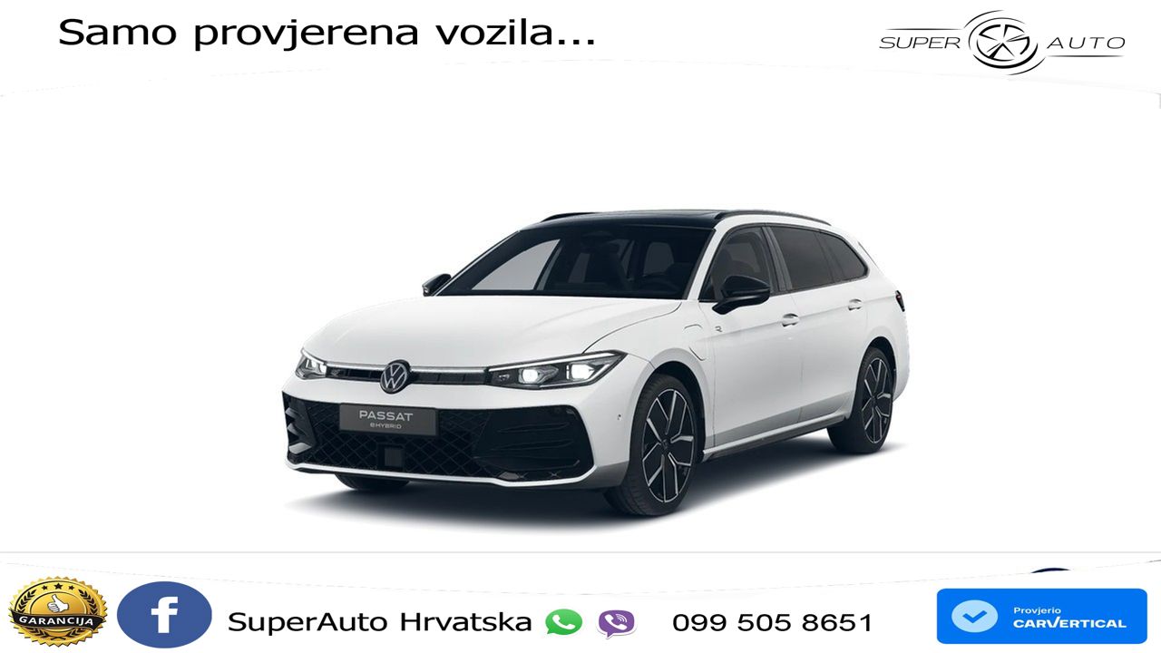 Volkswagen Passat Variant 1.5 TSI (272 KS) eHybrid DSG R-Line LED+GR SJED+ACC