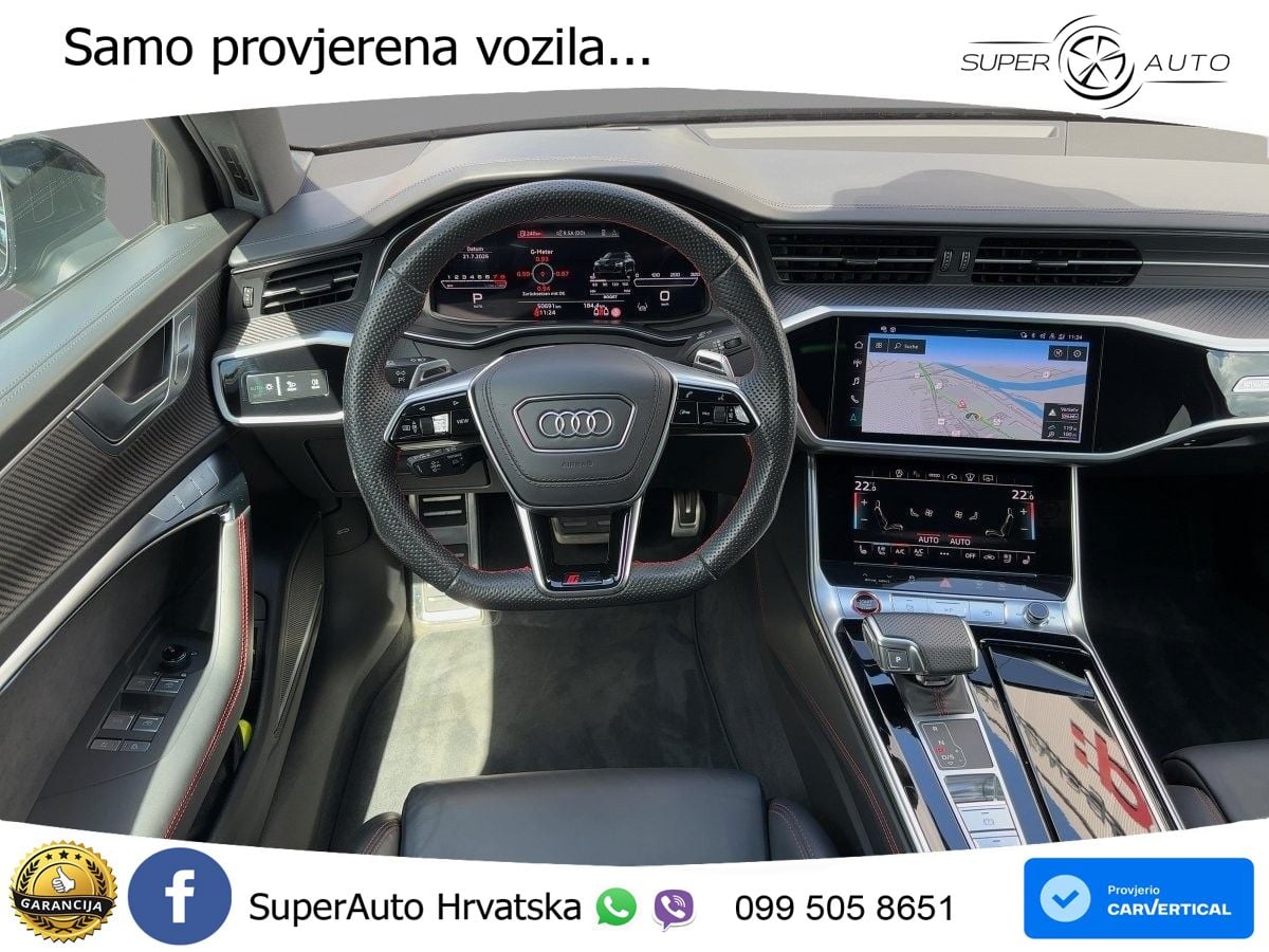 Audi RS6 Avant 4.0 TFSI V8 (600 KS) quattro Tiptronic LED+GR SJED+ACC