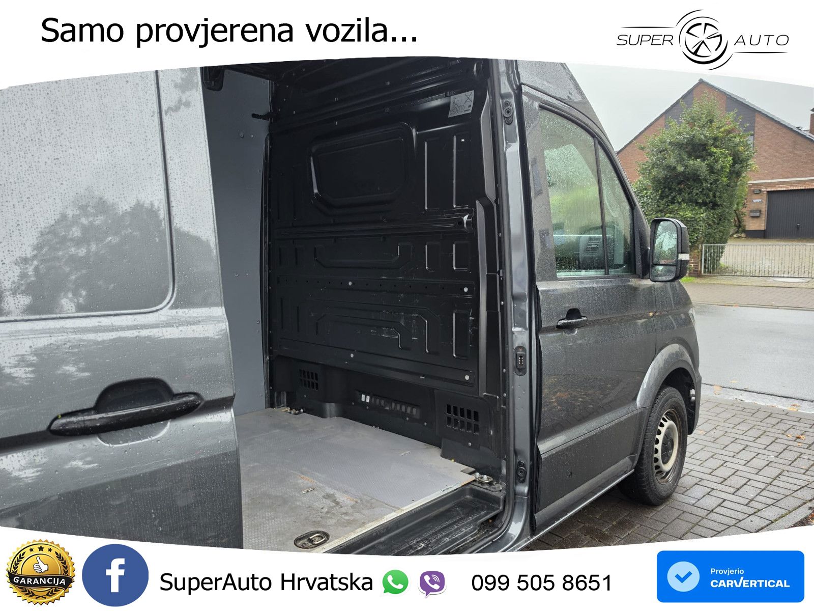 Volkswagen Crafter Kasten 35 mittellang FWD/AHK/RFK/KLIMA/ 177 KS