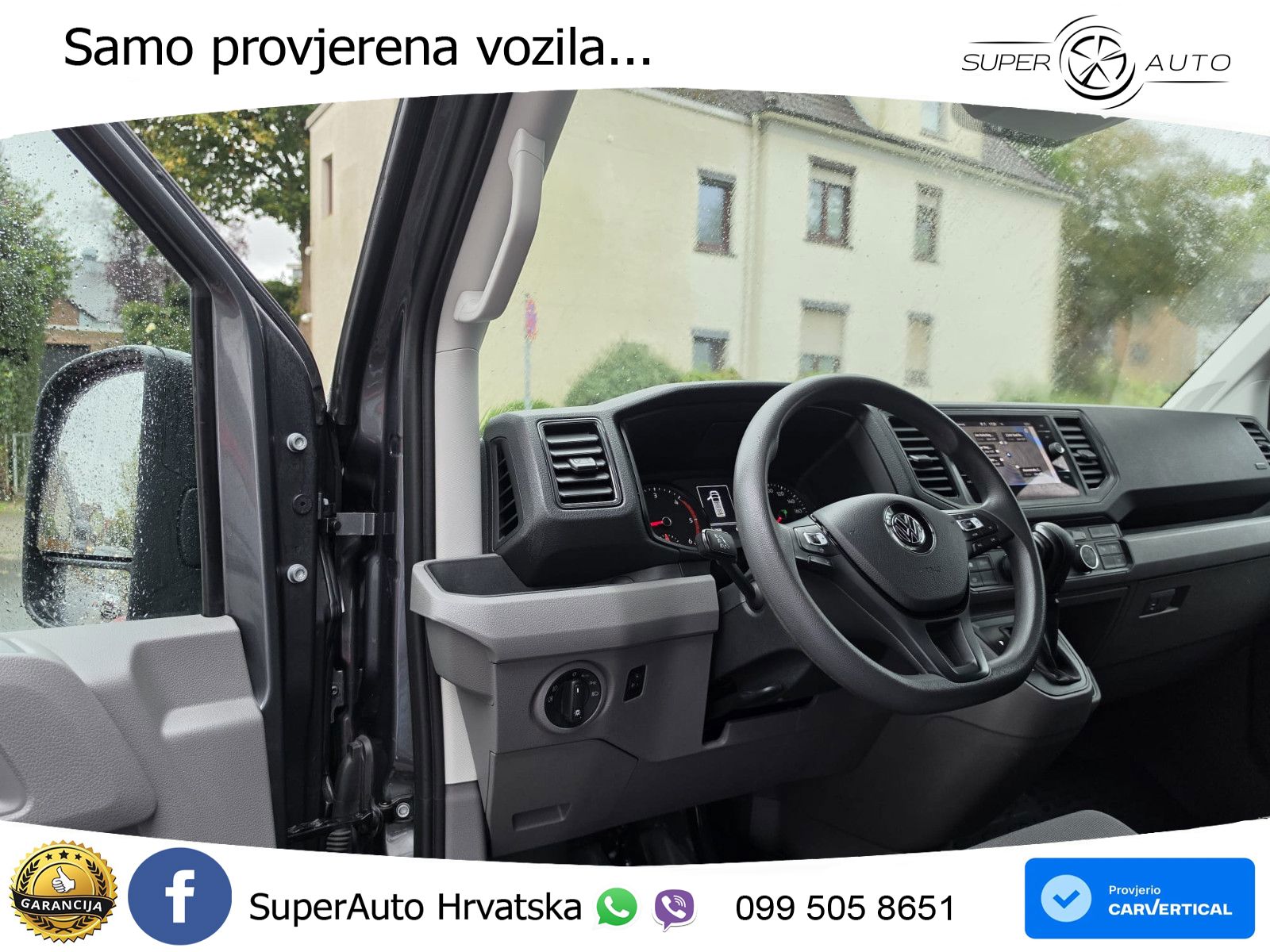 Volkswagen Crafter Kasten 35 mittellang FWD/AHK/RFK/KLIMA/ 177 KS