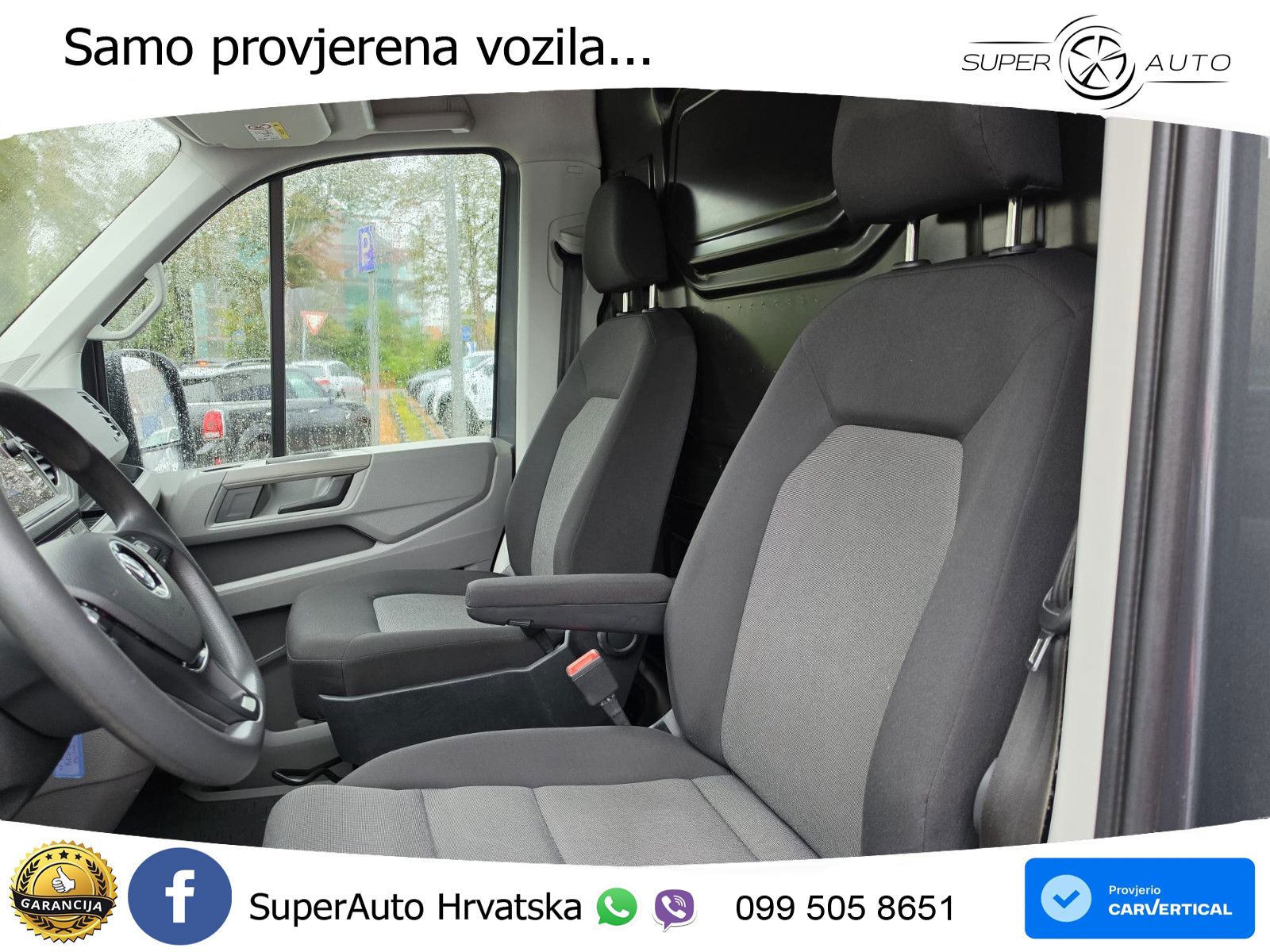 Volkswagen Crafter Kasten 35 mittellang FWD/AHK/RFK/KLIMA/ 177 KS