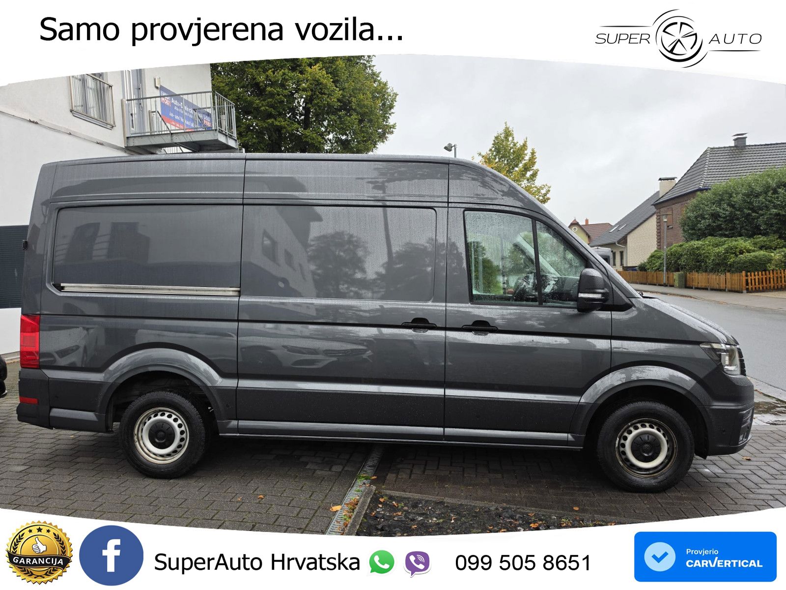 Volkswagen Crafter Kasten 35 mittellang FWD/AHK/RFK/KLIMA/ 177 KS