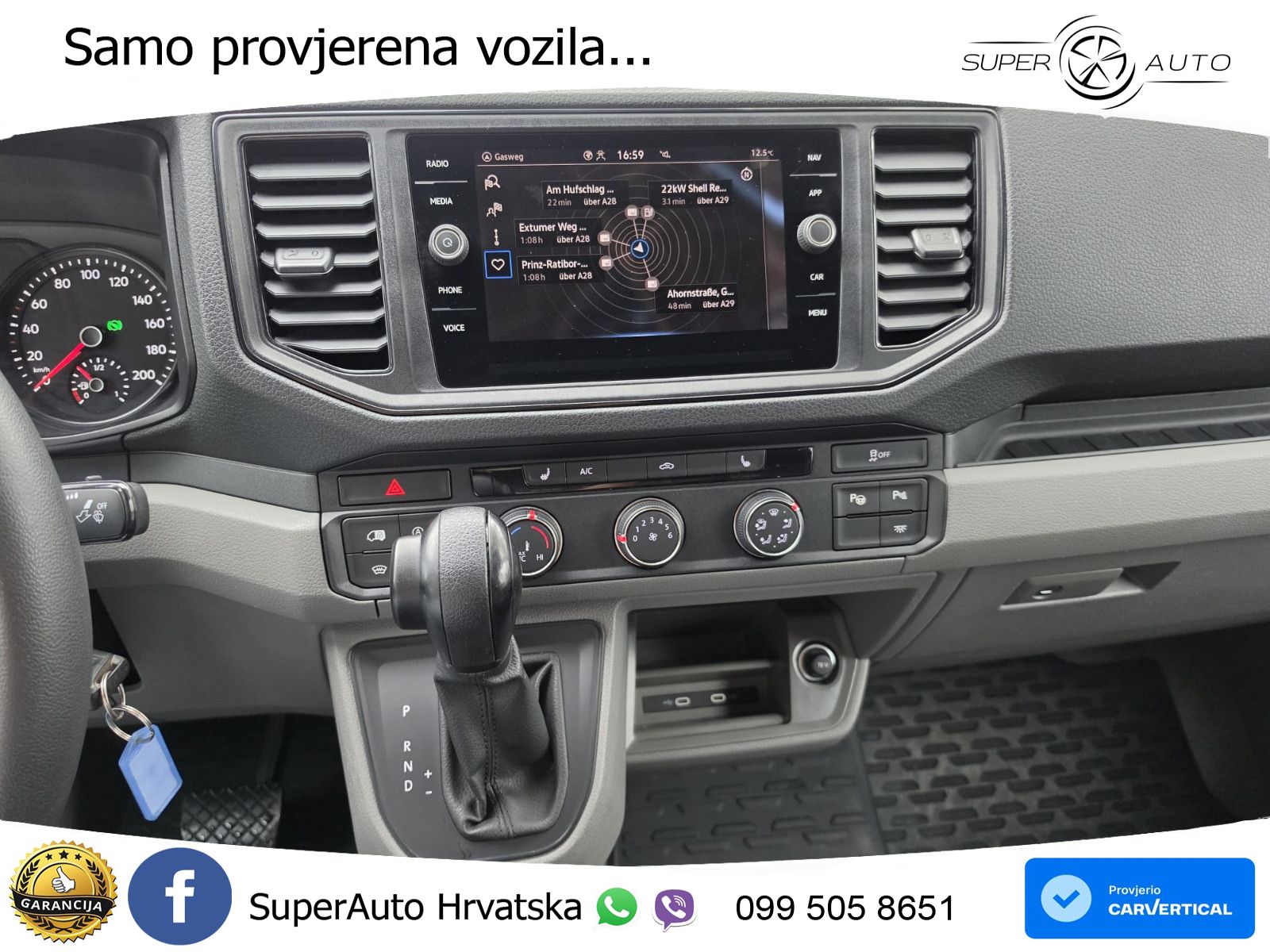 Volkswagen Crafter Kasten 35 mittellang FWD/AHK/RFK/KLIMA/ 177 KS