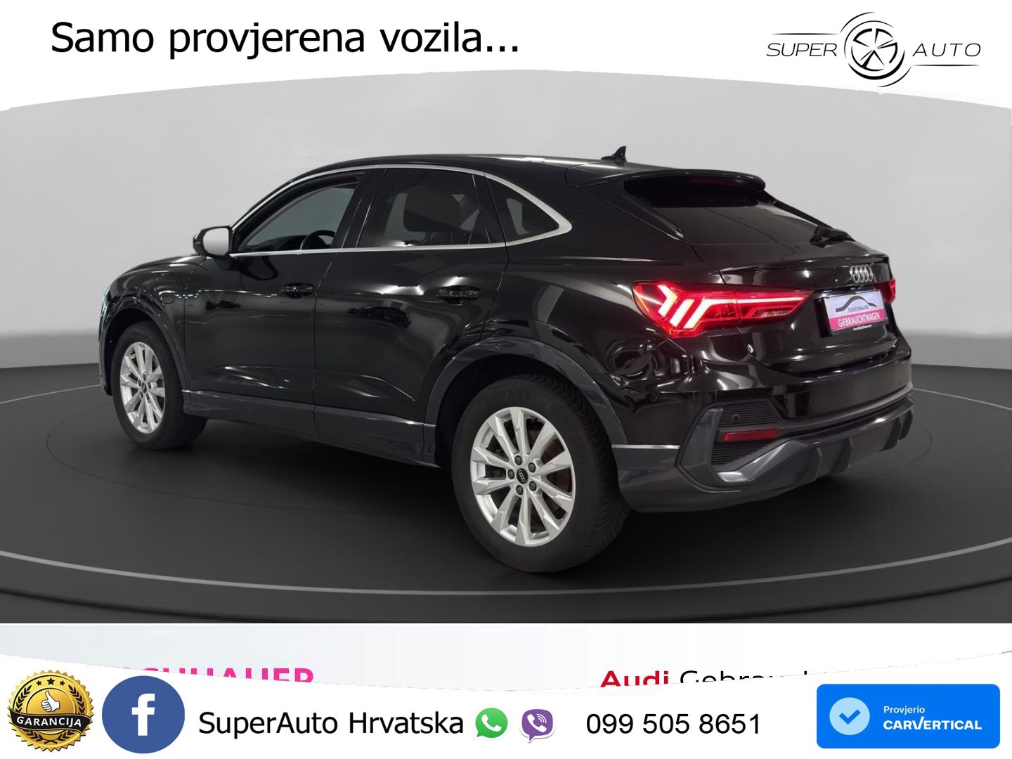 Audi Q3 Sportback 45 TFSIe (245 KS) S tronic