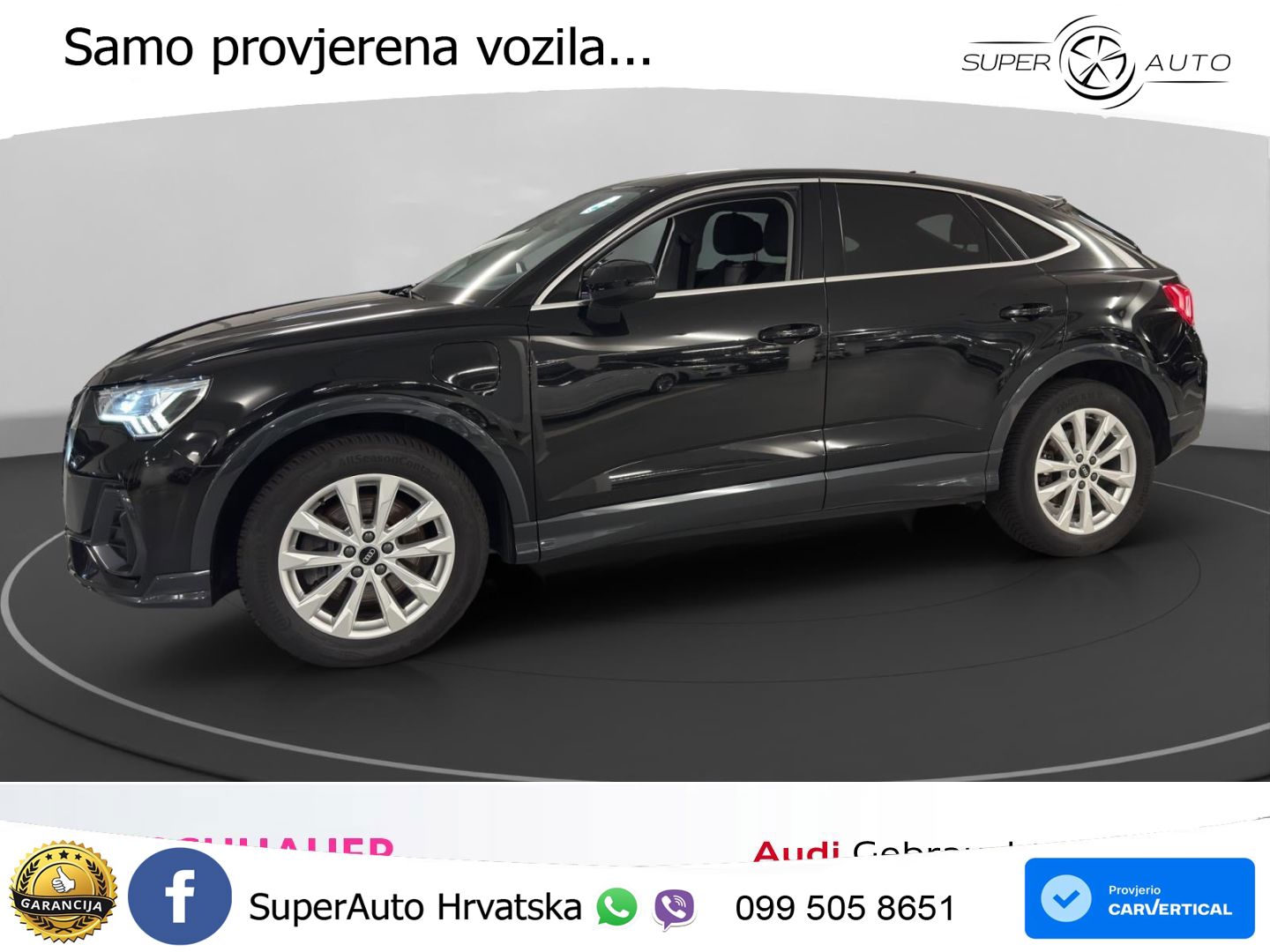Audi Q3 Sportback 45 TFSIe (245 KS) S tronic