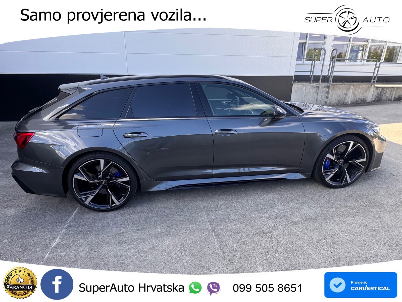 Audi RS6 Avant 4.0 TFSI V8 (600 KS) quattro Tiptronic LED+GR SJED+ACC