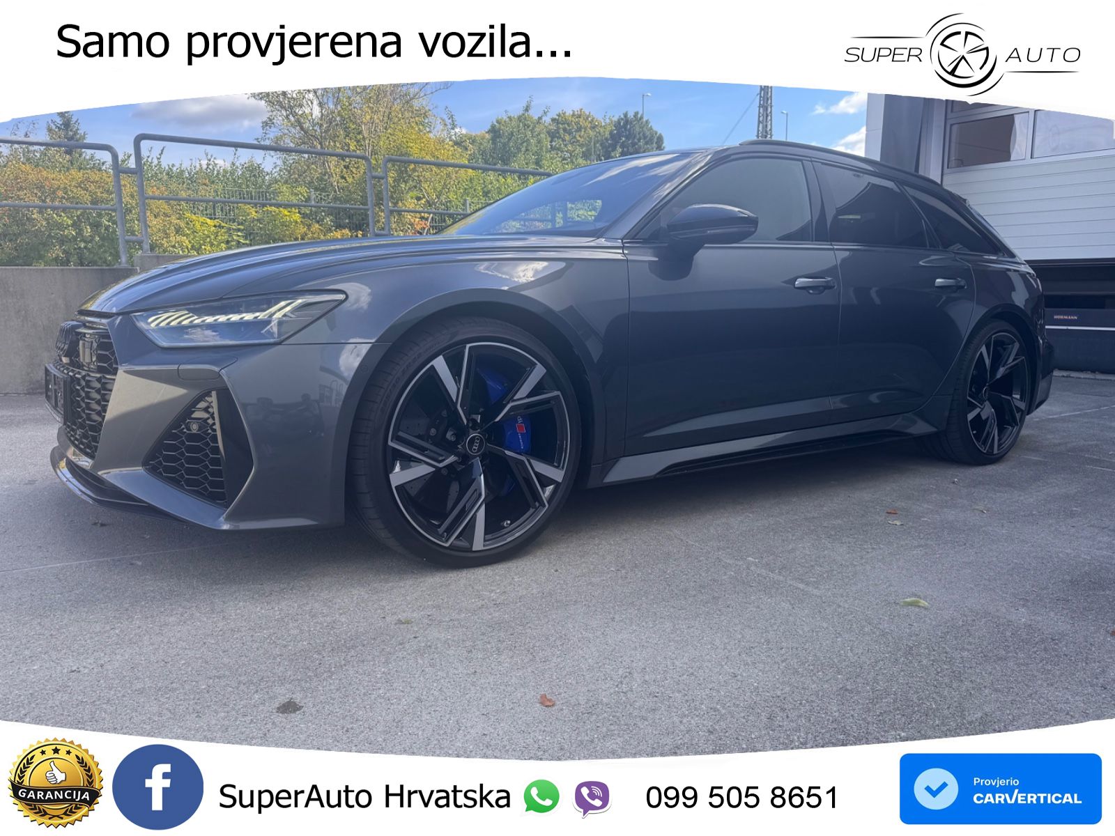 Audi RS6 Avant 4.0 TFSI V8 (600 KS) quattro Tiptronic LED+GR SJED+ACC