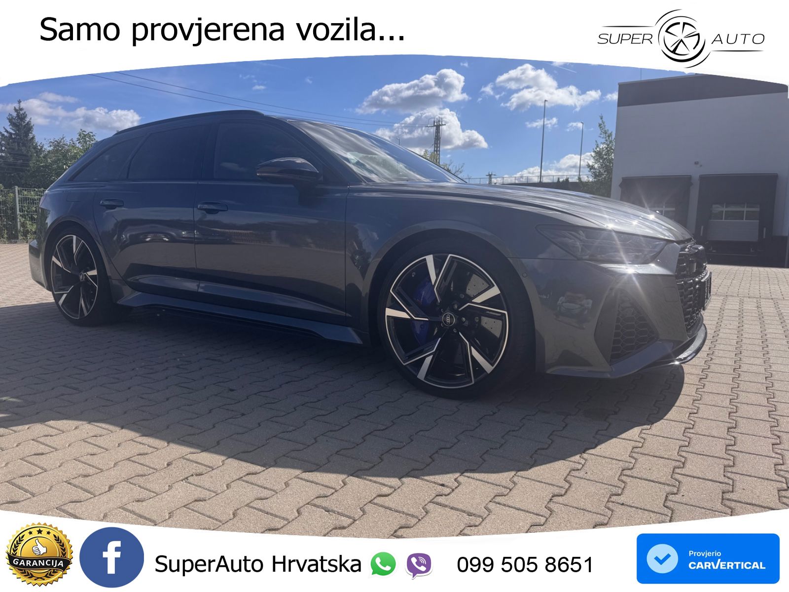 Audi RS6 Avant 4.0 TFSI V8 (600 KS) quattro Tiptronic LED+GR SJED+ACC