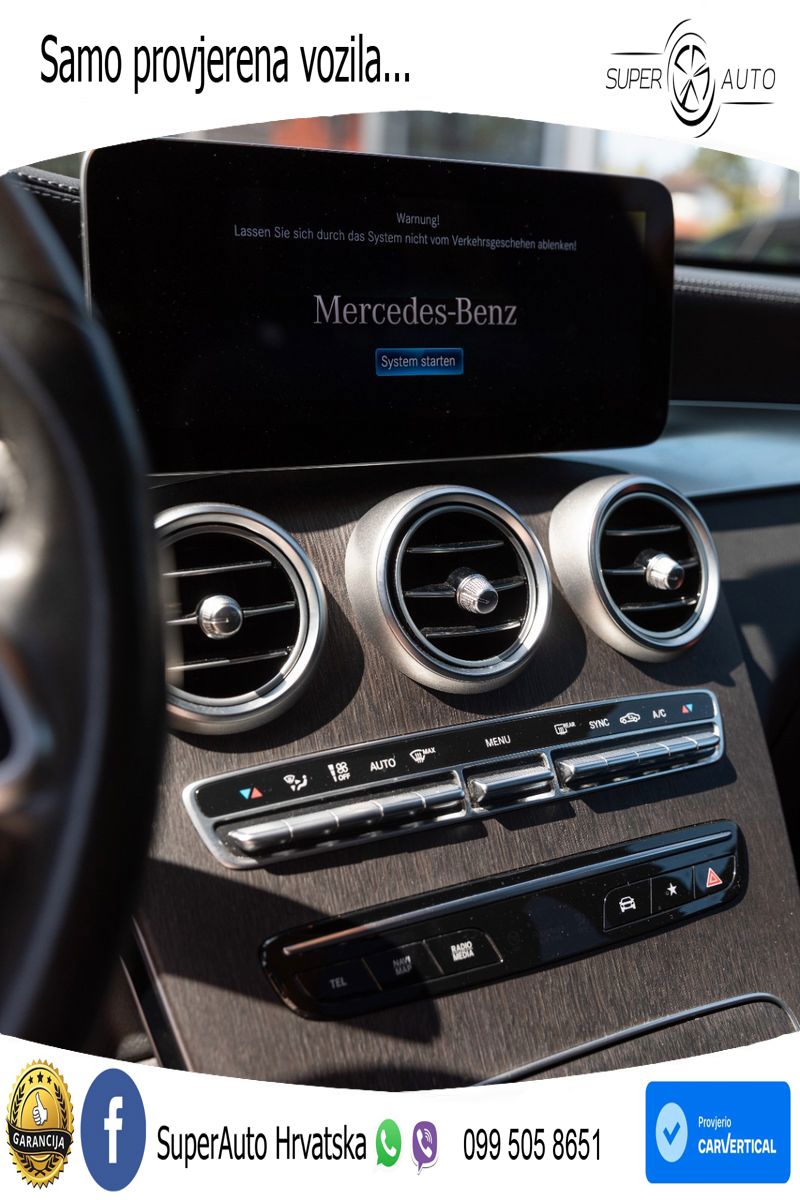 Mercedes GLC 220d (194 KS) 4MATIC G-TRONIC LED+GR SJED+ACC
