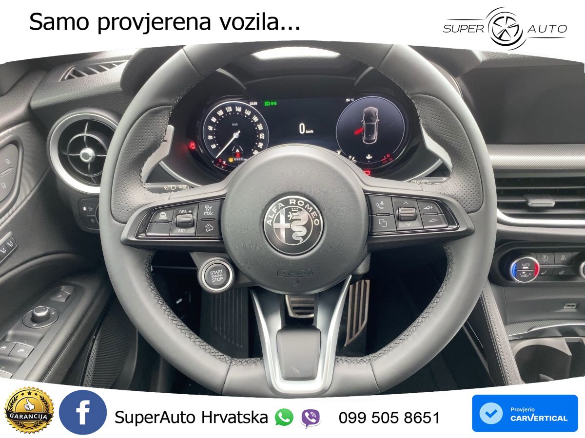 Alfa Romeo Stelvio 2.0 Turbo (280 KS) Q4 Automatic LED+GR SJED+ACC