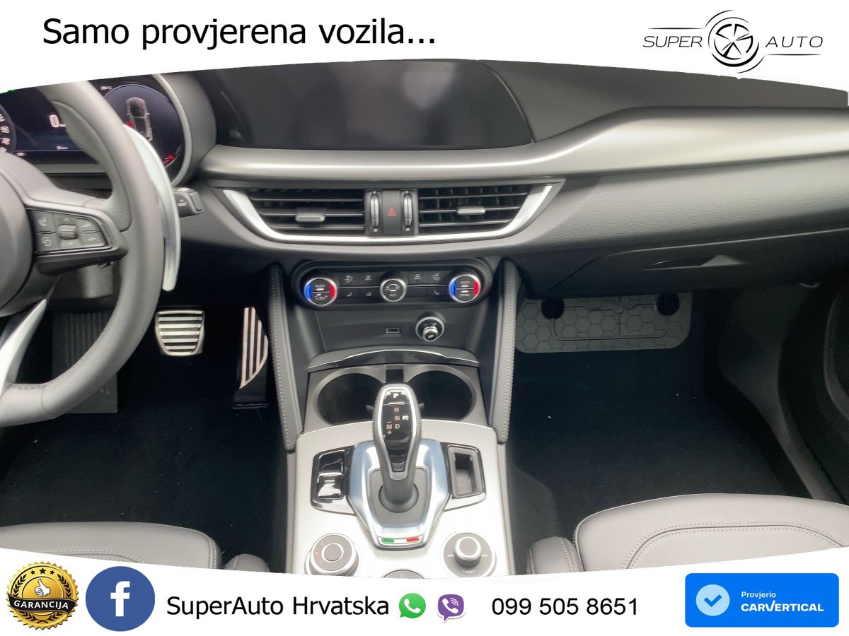 Alfa Romeo Stelvio 2.0 Turbo (280 KS) Q4 Automatic LED+GR SJED+ACC