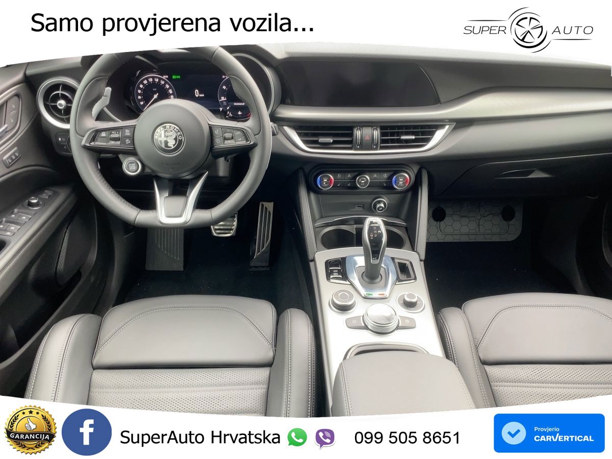 Alfa Romeo Stelvio 2.0 Turbo (280 KS) Q4 Automatic LED+GR SJED+ACC