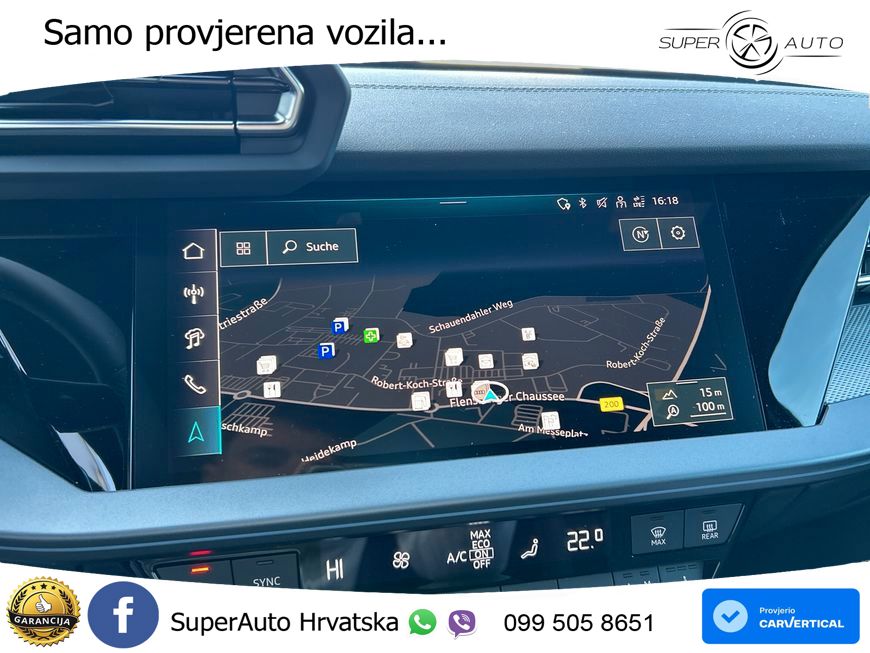 Audi A3 35 TFSI (150 KS) S tronic S line MATRIX+GR SJED+KAM
