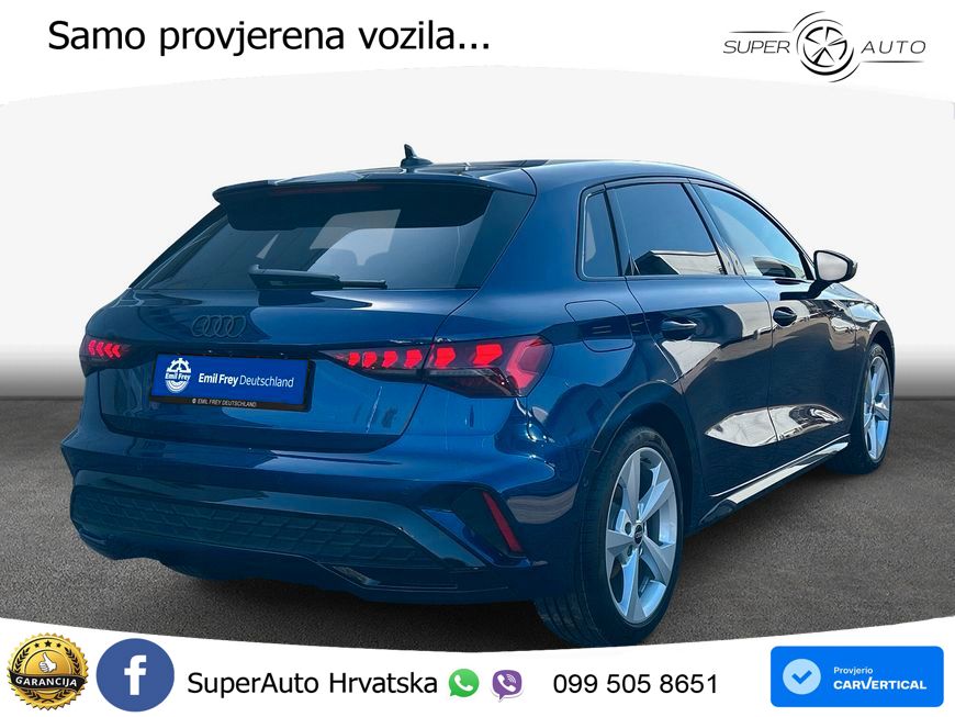 Audi A3 35 TFSI (150 KS) S tronic S line MATRIX+GR SJED+KAM