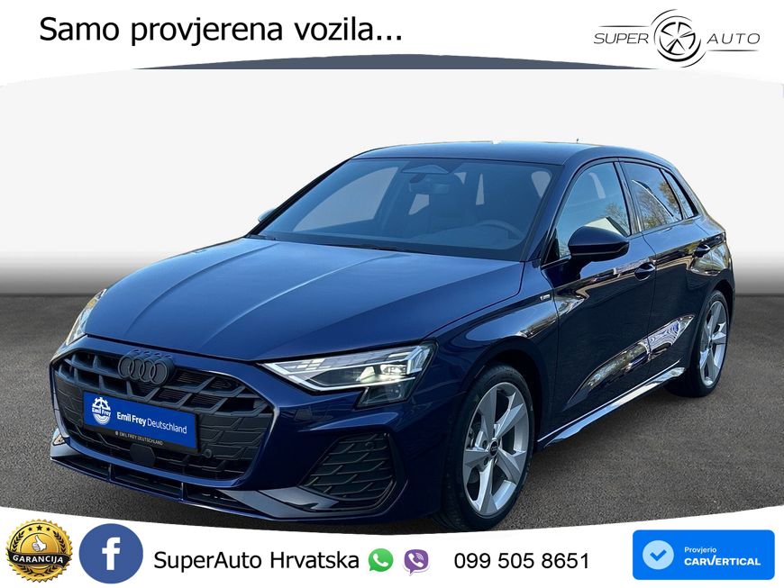 Audi A3 35 TFSI (150 KS) S tronic S line MATRIX+GR SJED+KAM