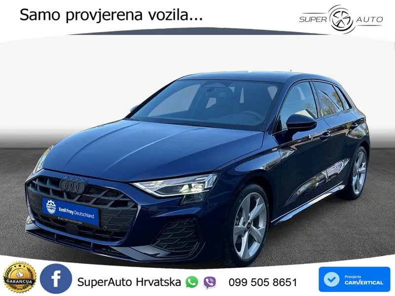 Audi A3 35 TFSI (150 KS) S tronic S line MATRIX+GR SJED+KAM
