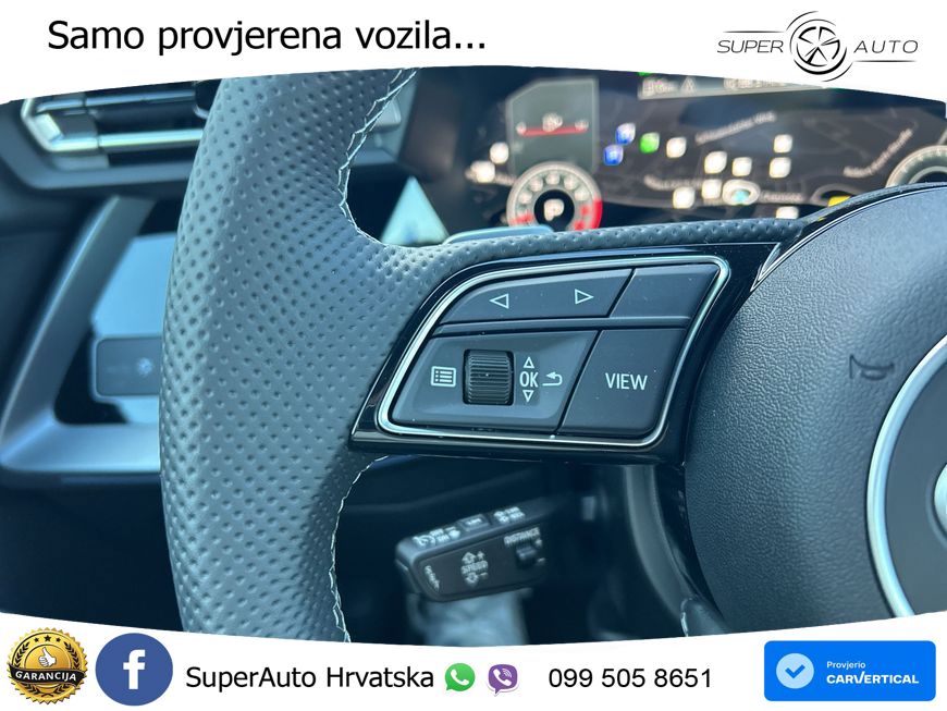 Audi A3 35 TFSI (150 KS) S tronic S line MATRIX+GR SJED+KAM