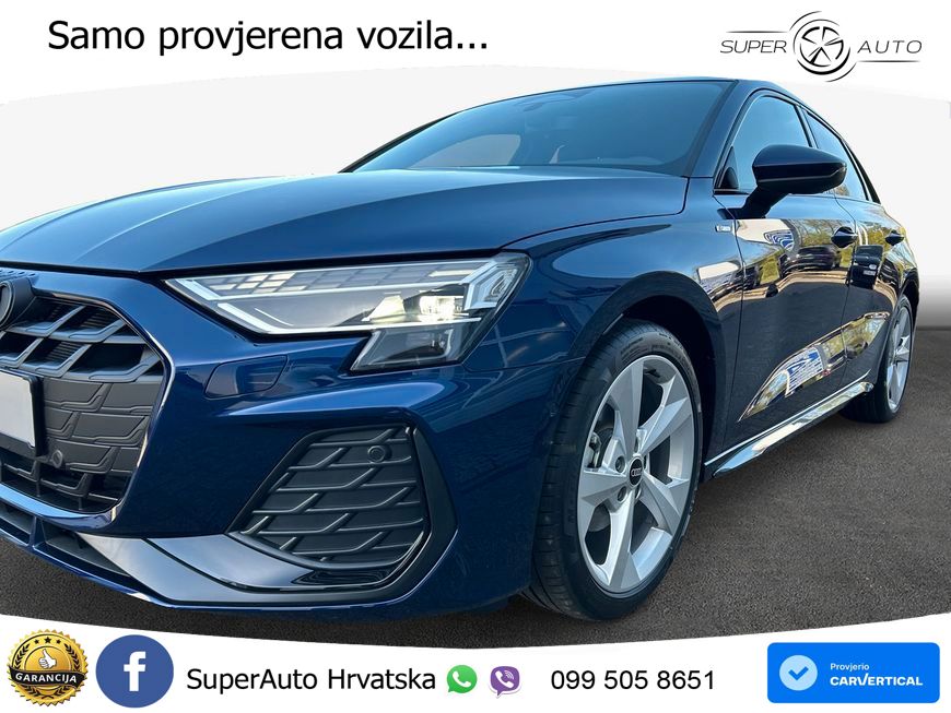 Audi A3 35 TFSI (150 KS) S tronic S line MATRIX+GR SJED+KAM
