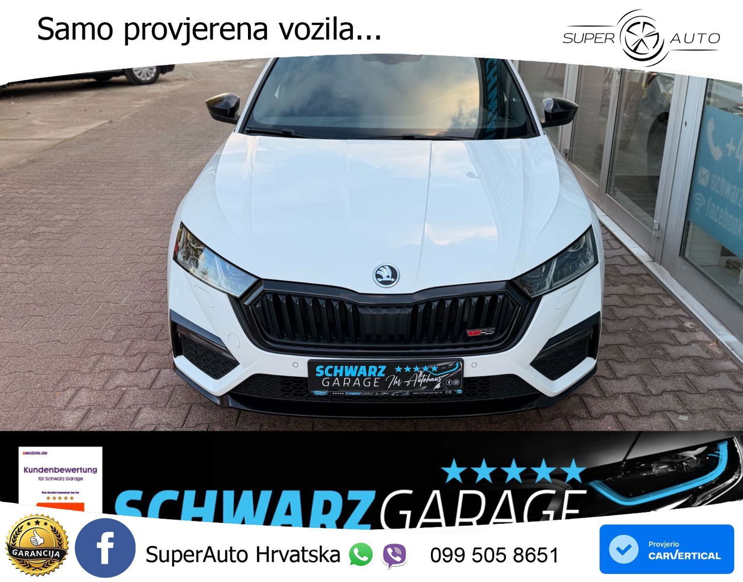 Škoda Octavia Combi RS 2.0 TDI (200 KS) DSG LED+GR SJED+ACC