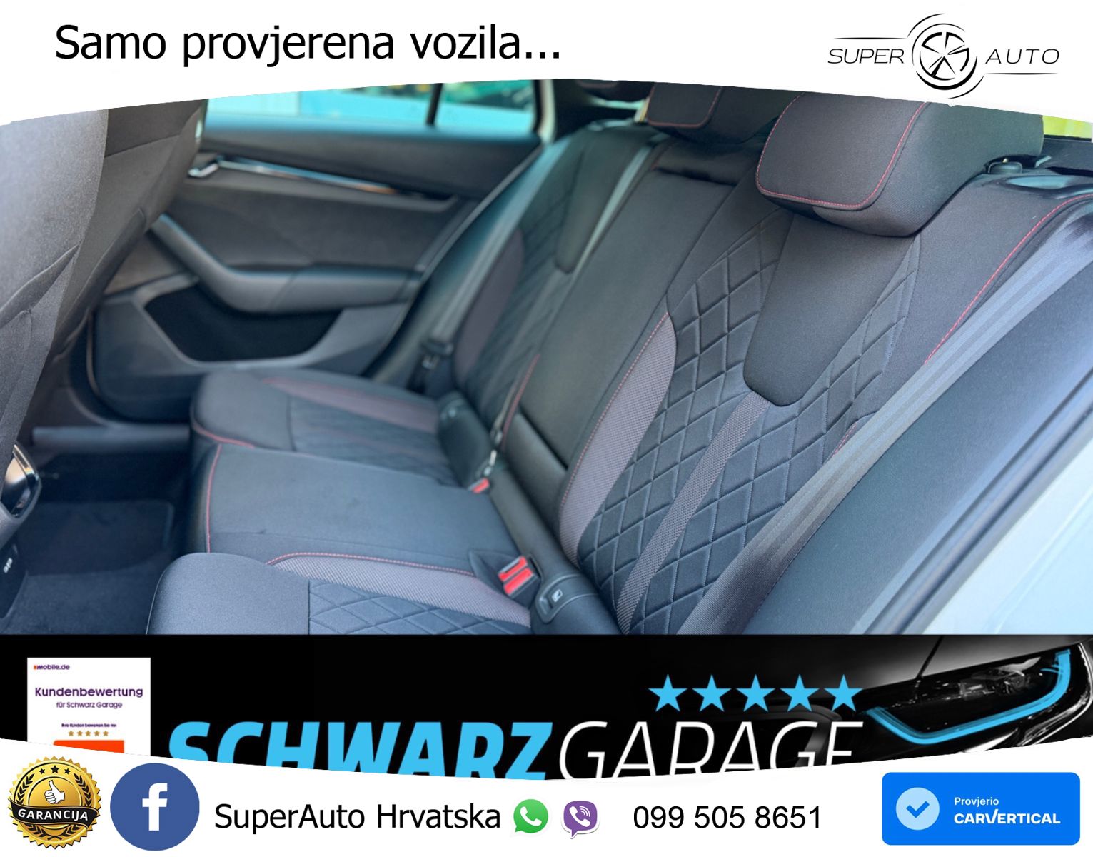 Škoda Octavia Combi RS 2.0 TDI (200 KS) DSG LED+GR SJED+ACC
