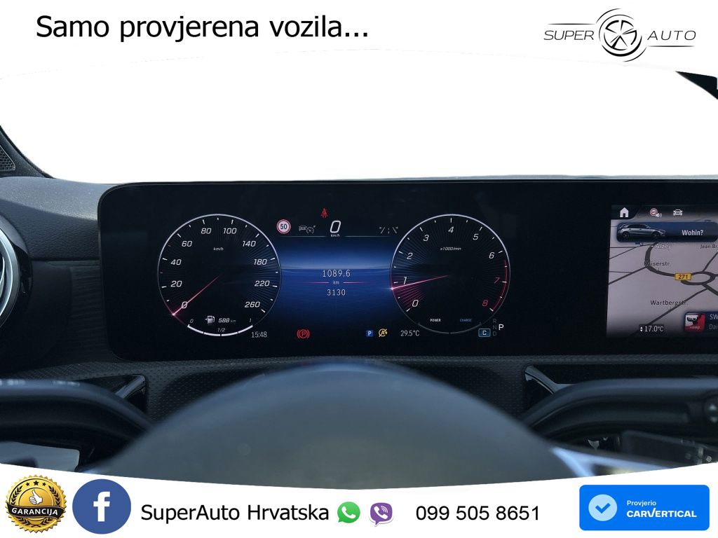 Mercedes-Benz A 200 7G-DCT LED+GR SJED+ACC