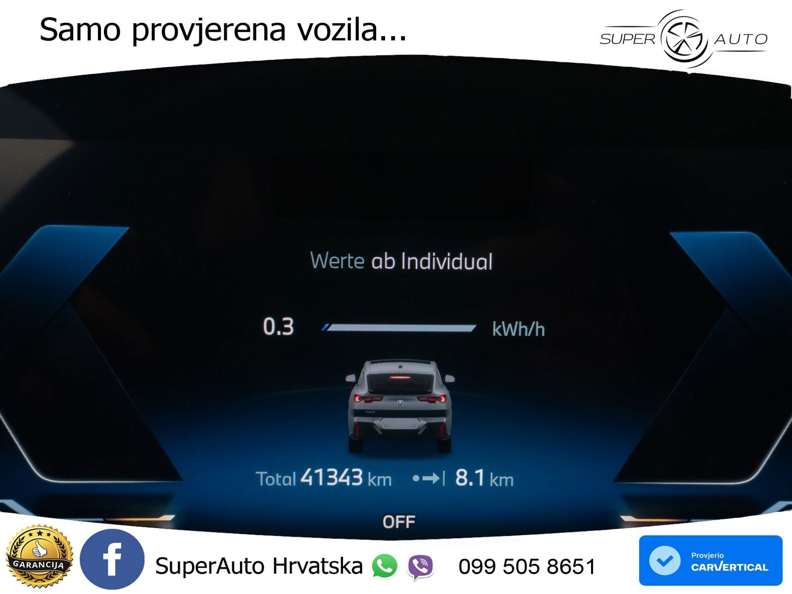 BMW iX2 66.5 kWh (204 KS) eDrive20