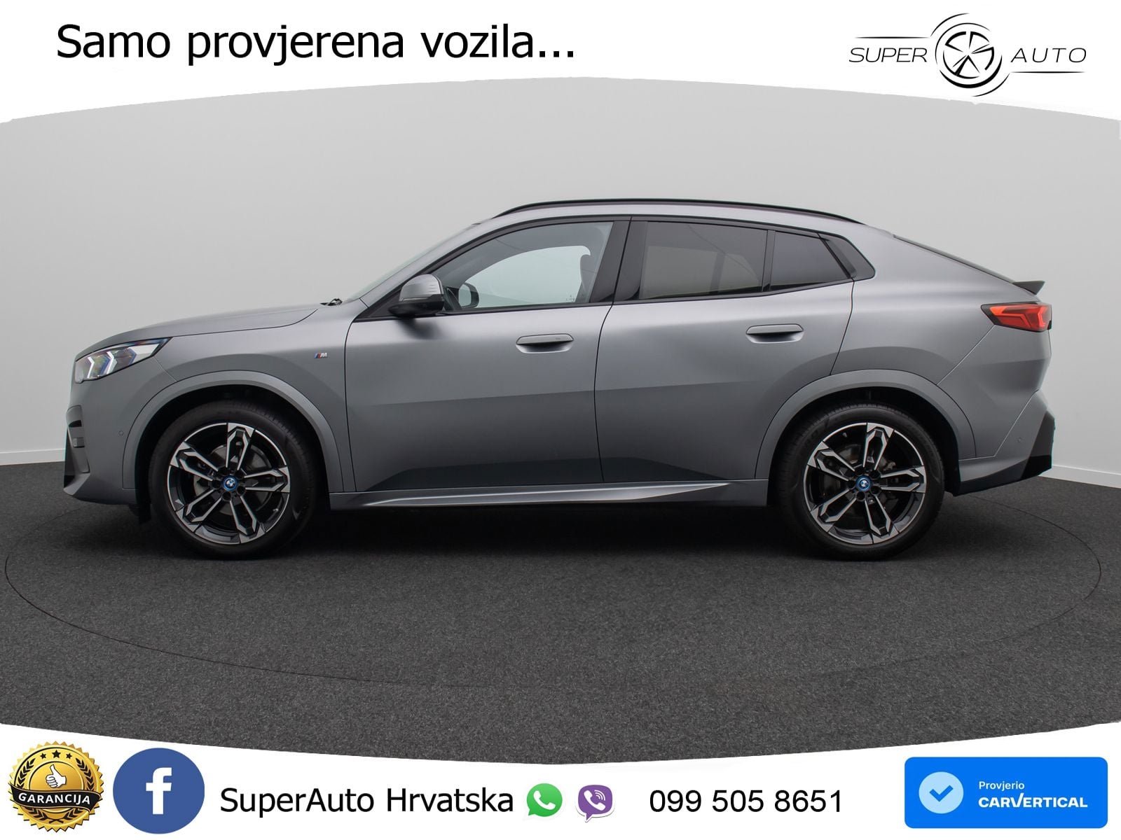 BMW iX2 66.5 kWh (204 KS) eDrive20