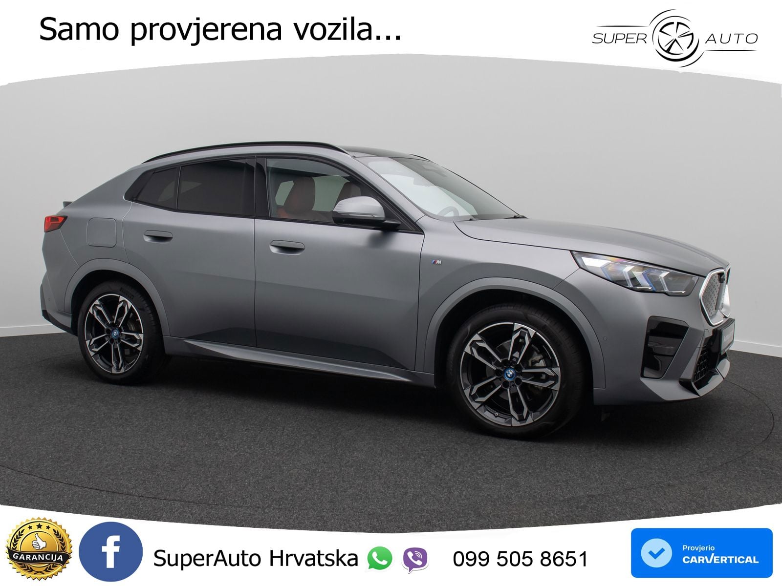 BMW iX2 66.5 kWh (204 KS) eDrive20
