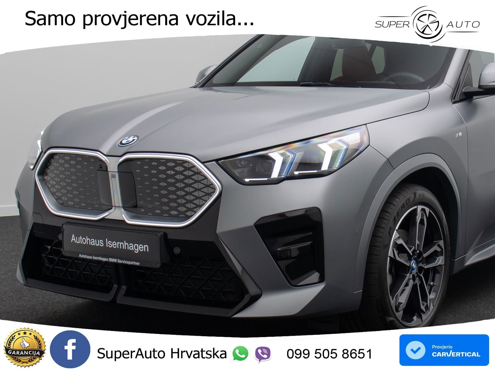 BMW iX2 66.5 kWh (204 KS) eDrive20