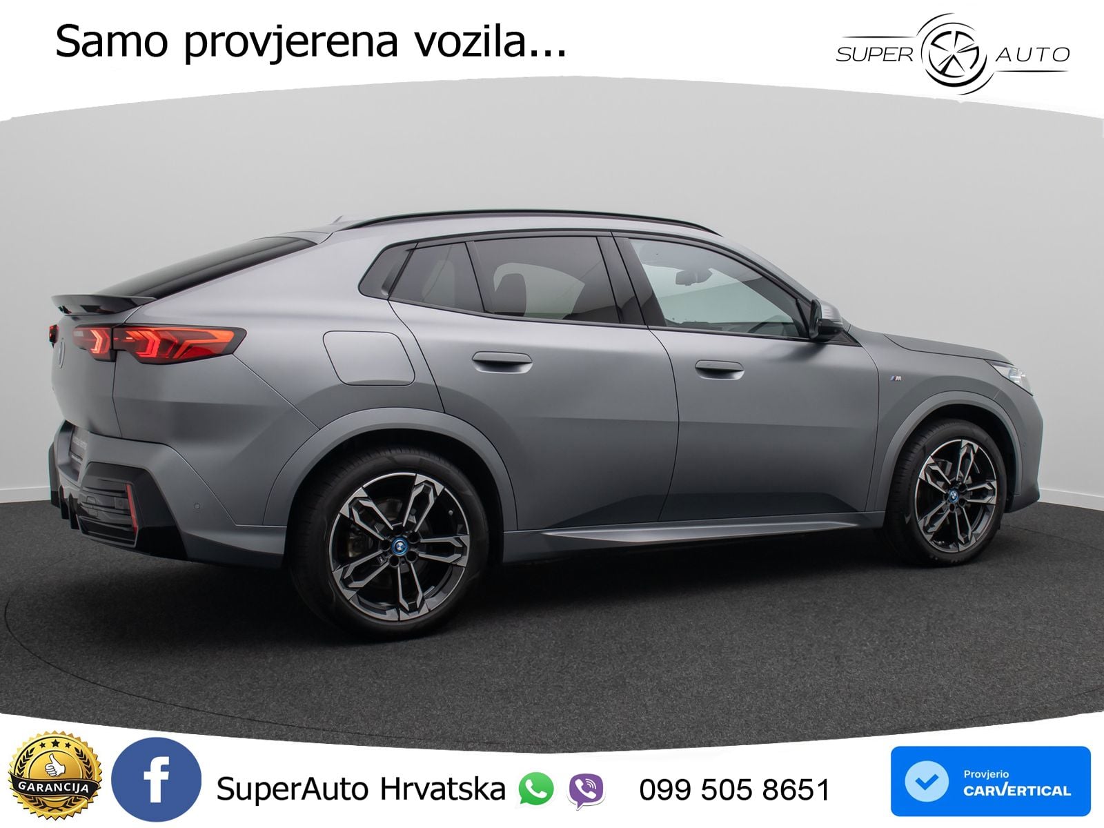 BMW iX2 66.5 kWh (204 KS) eDrive20