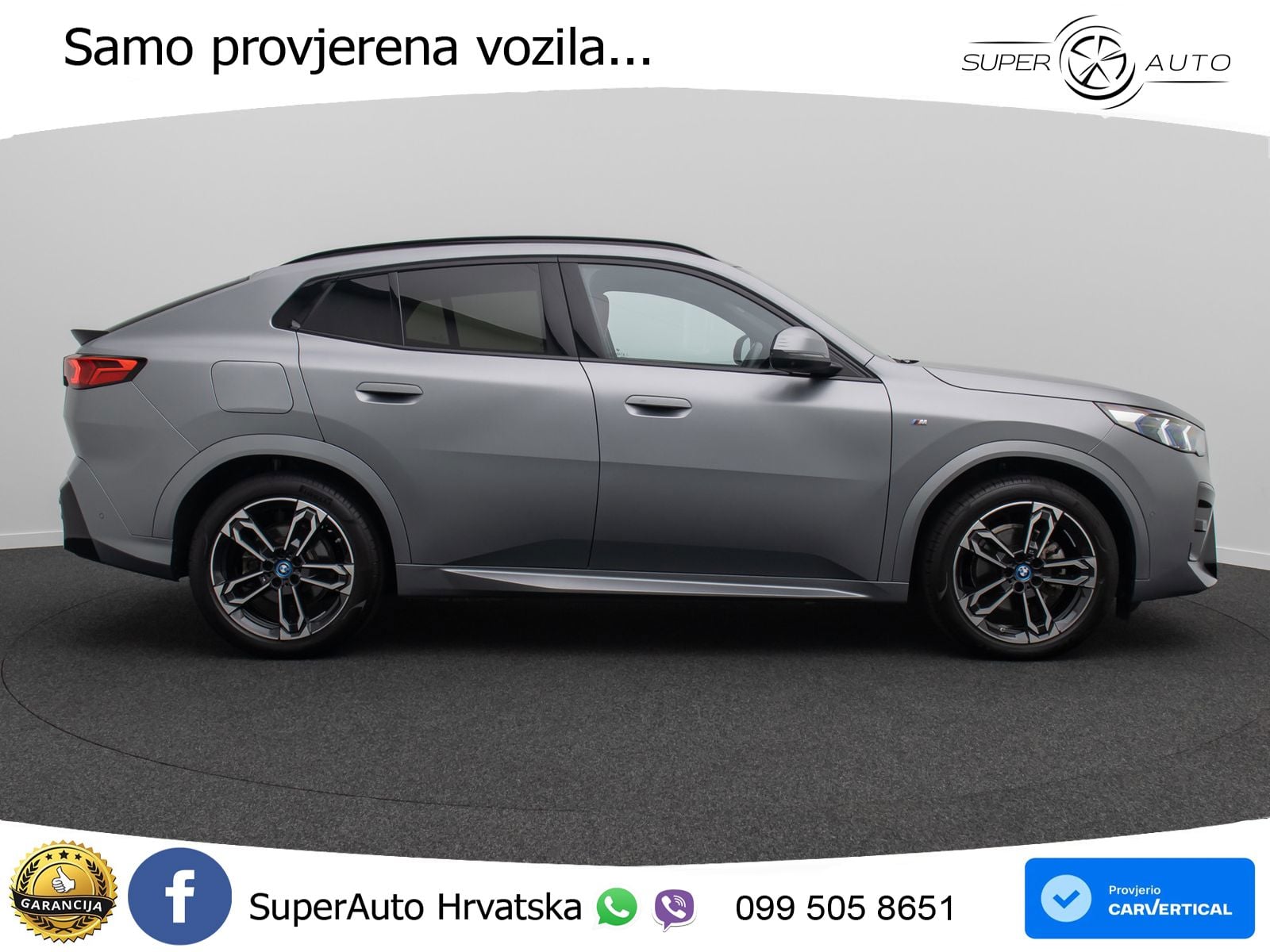 BMW iX2 66.5 kWh (204 KS) eDrive20